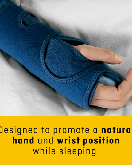 Futuro Wrist Night Support Adjustable Blue 1 Each