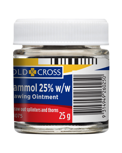 GOLDX Ichthammol Ointment 25% 25g
