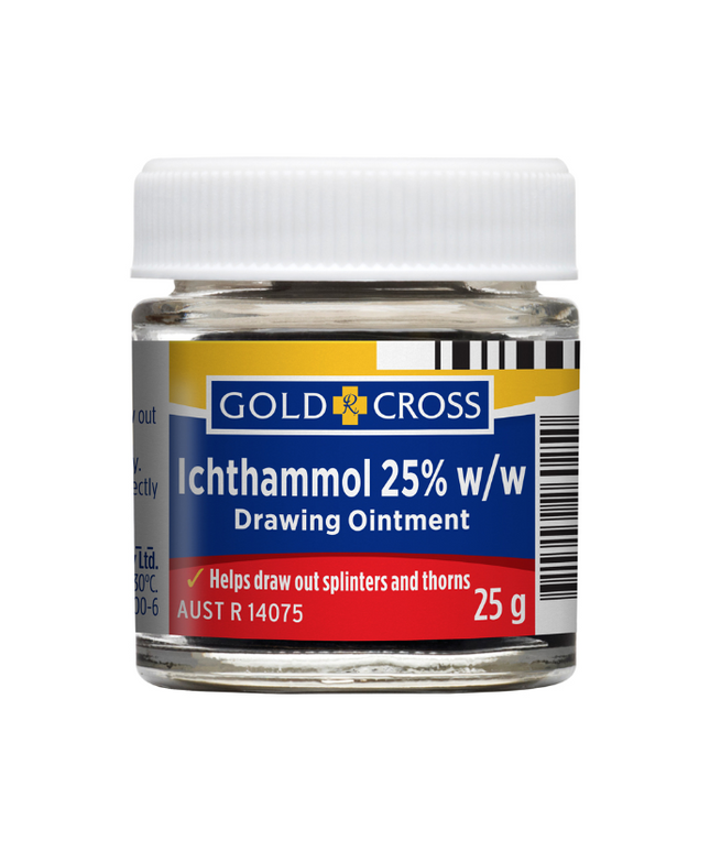 GOLDX Ichthammol Ointment 25% 25g