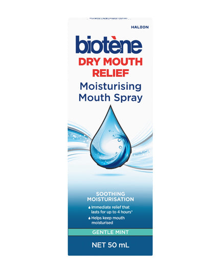 Biotene Dry Mouth Relief Spray Gentle Mint 50ml