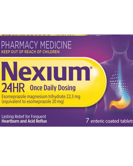 Nexium 24hr 20mg Tablets 7