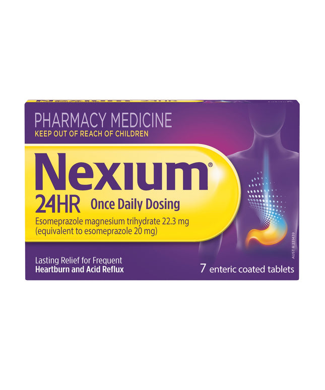 Nexium 24hr 20mg Tablets 7