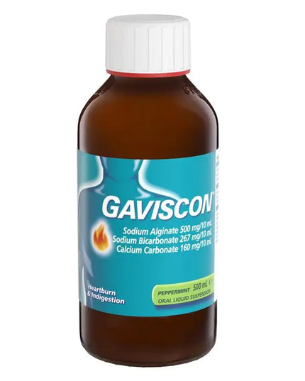 Gaviscon Original Liquid Peppermint 500ml