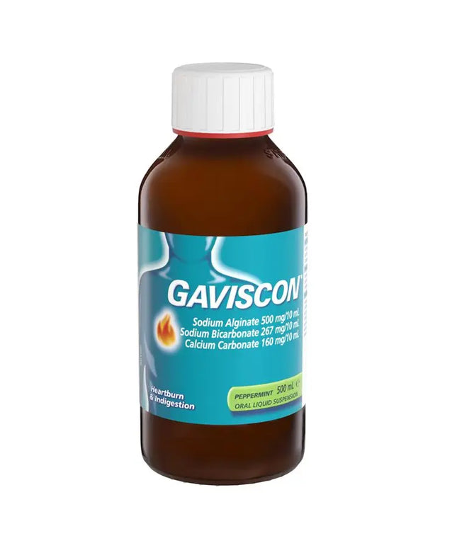 Gaviscon Original Liquid Peppermint 500ml