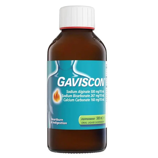 Gaviscon Original Liquid Peppermint 500ml