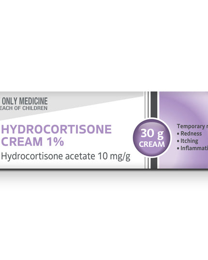 Hydrocortisone Cream 1% 30g