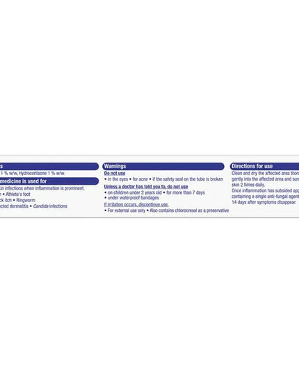 Hydrozole 1% Cream 30g