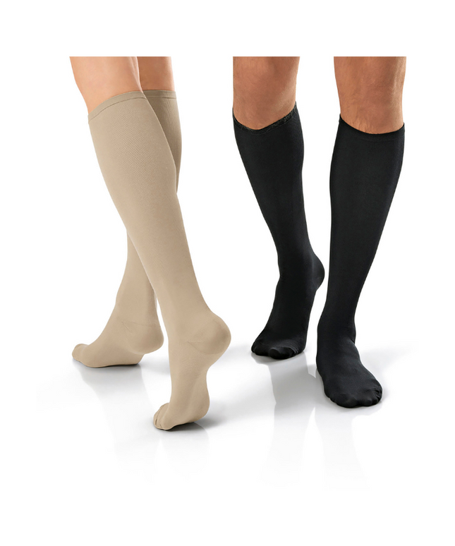 JOBST Travel Sock CL1 15-20 mmHg Special Targeted Indicati Knee High CT Beige Size 1 1 Pair