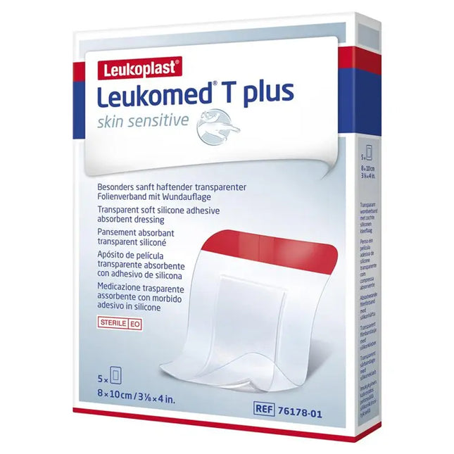 LEUKO Leukomed Sterile Post-Op 8cm x 10cm 5 Pack