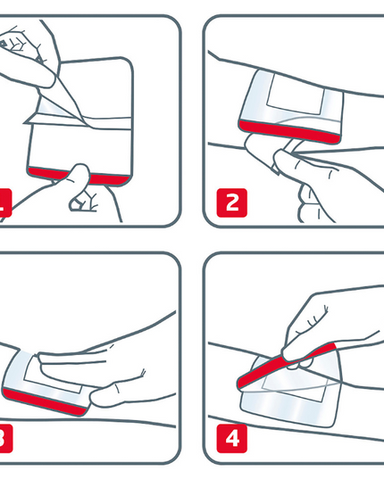 LEUKO Leukomed T Plus Sterile Post-Op 8cm x 10cm 5 Pack