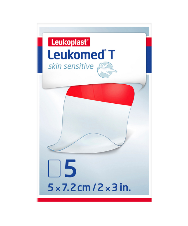 LEUKO Leukomed Transparent Films Leukomed T Sterile Film 5 Pack