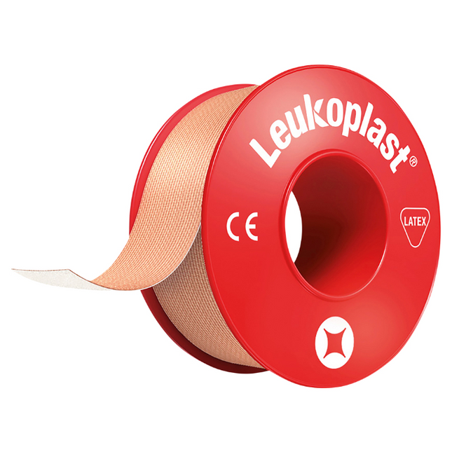 LEUKO Leukoplast Normal Rubber Tapes 2.5cm x 5m 1 Each