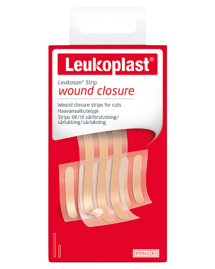 LEUKO Leukosan Strips Closure Strips/Adhesive Assorted 9 Pack