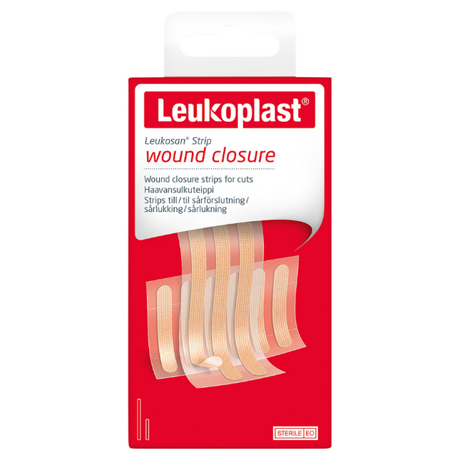 LEUKO Leukosan Strips Closure Strips/Adhesive Assorted 9 Pack