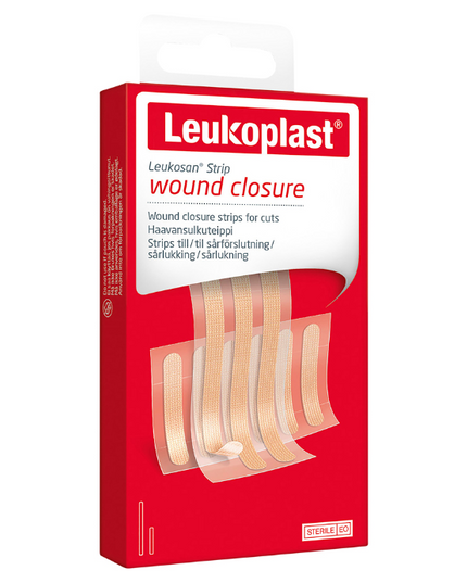 LEUKO Leukosan Strips Closure Strips/Adhesive Assorted 9 Pack