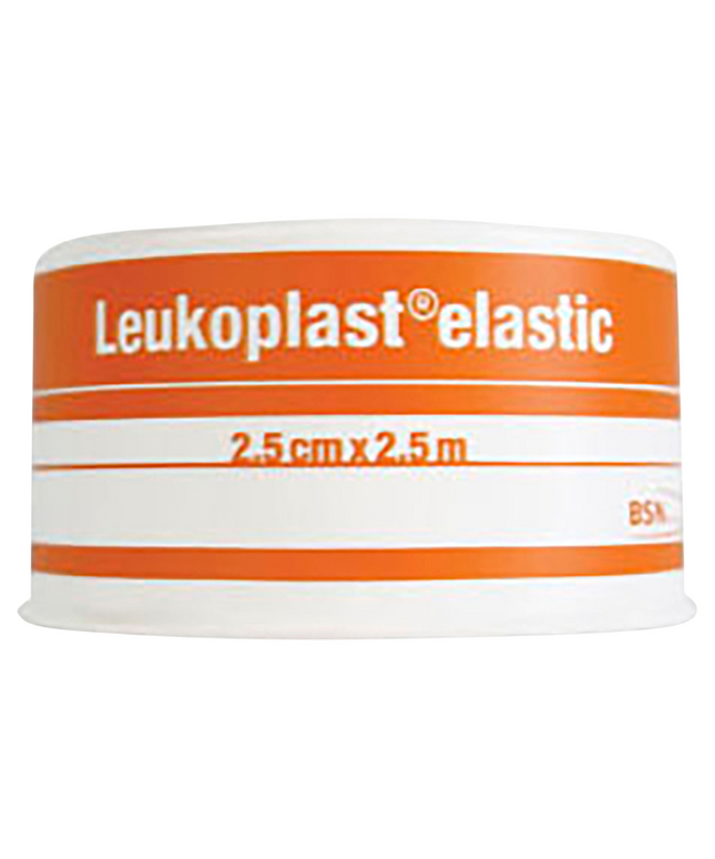 Leukoplast 01071-00 Elastic Rubber Tapes 2.5cm x 2.5m 1