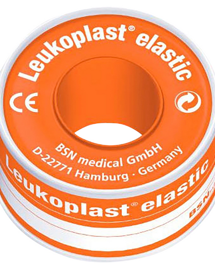 Leukoplast 01071-00 Elastic Rubber Tapes 2.5cm x 2.5m 1