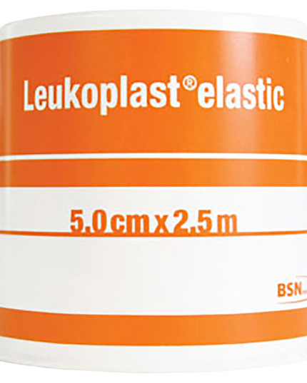 Leukoplast 01072-00 Elastic Rubber Tapes 5cm x 2.5m 1