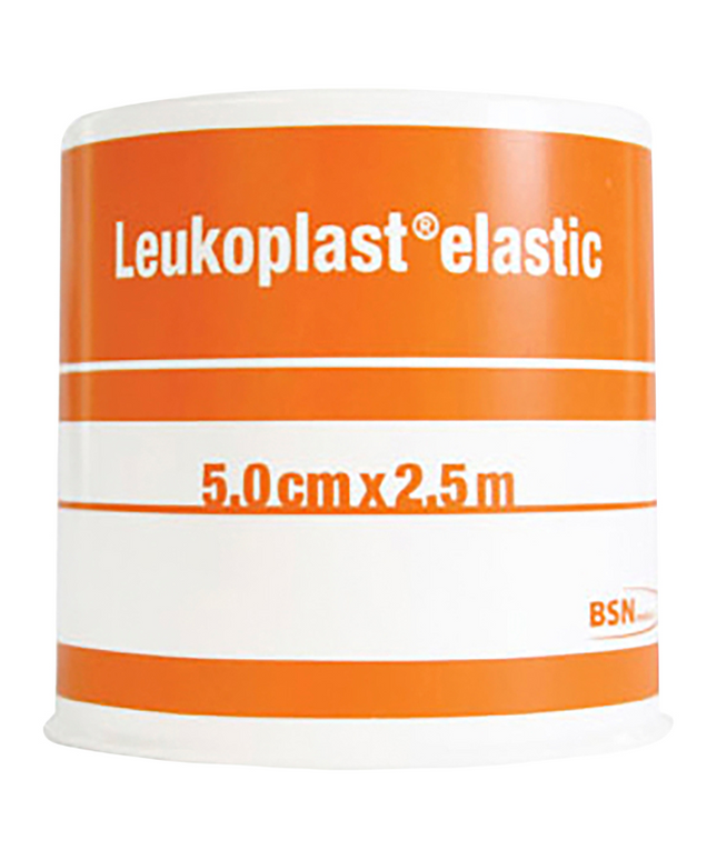 Leukoplast 01072-00 Elastic Rubber Tapes 5cm x 2.5m 1