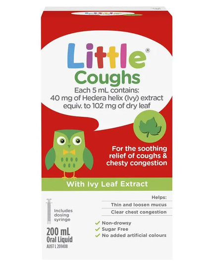 Little Coughs Soothing Relief of Coughs and Chesty Congestion. 100mL