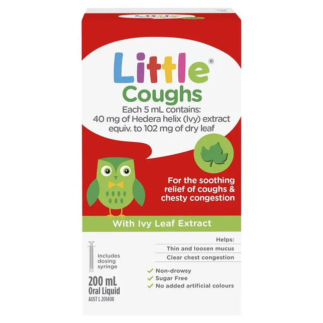 Little Coughs Soothing Relief of Coughs and Chesty Congestion. 100mL