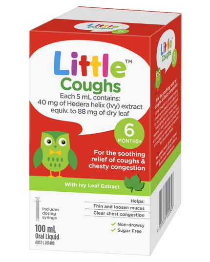 Little Coughs Soothing Relief of Coughs and Chesty Congestion. 100mL