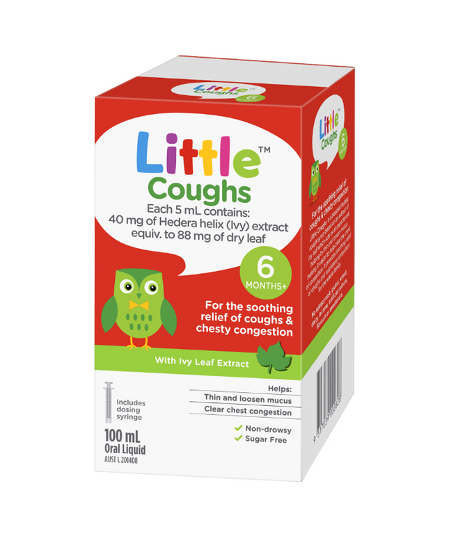 Little Coughs Soothing Relief of Coughs and Chesty Congestion. 100mL