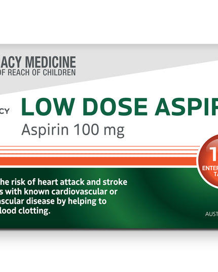 Pharmacy Health Low Dose Aspirin