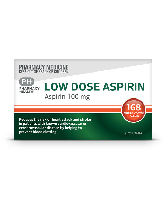 Pharmacy Health Low Dose Aspirin 28 Tablets