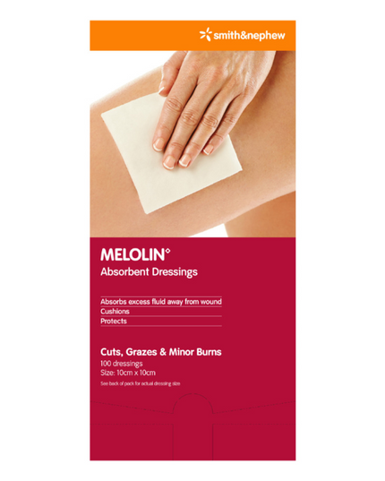 MELOLIN 10cm x 10cm 100 Pack