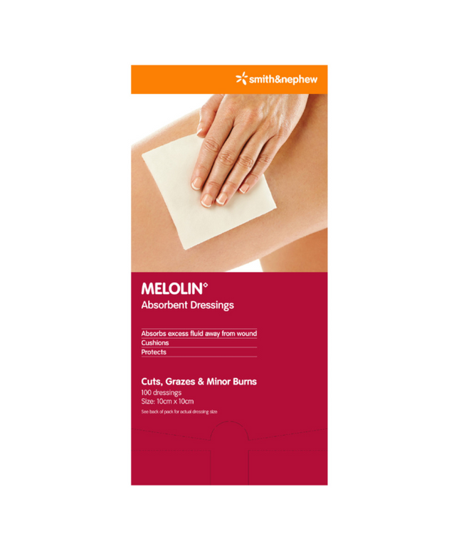 MELOLIN 10cm x 10cm 100 Pack