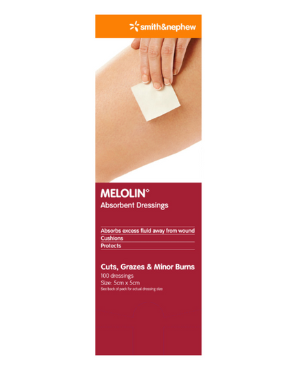 MELOLIN 5cm x 5cm 100 Pack