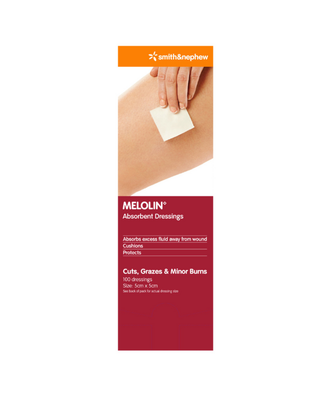 MELOLIN 5cm x 5cm 100 Pack