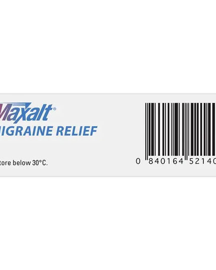Maxalt Migraine Relief 5mg Wafer 2 Pack (S3)