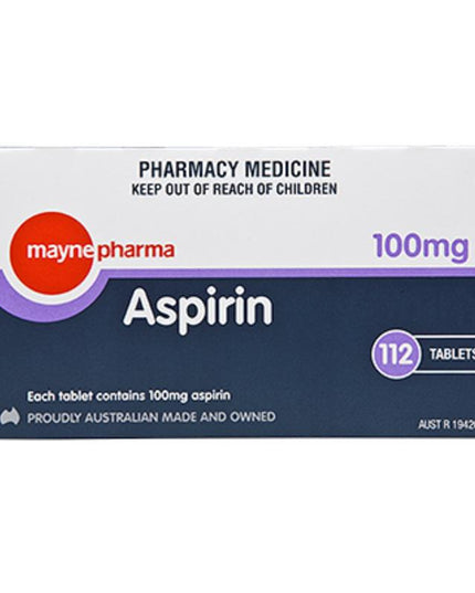 Mayne Pharma Aspirin TAB 100MG 112 Tablets