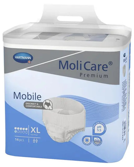 Molicare Premium Mobile 6 Drops Extra Large 14 Pack