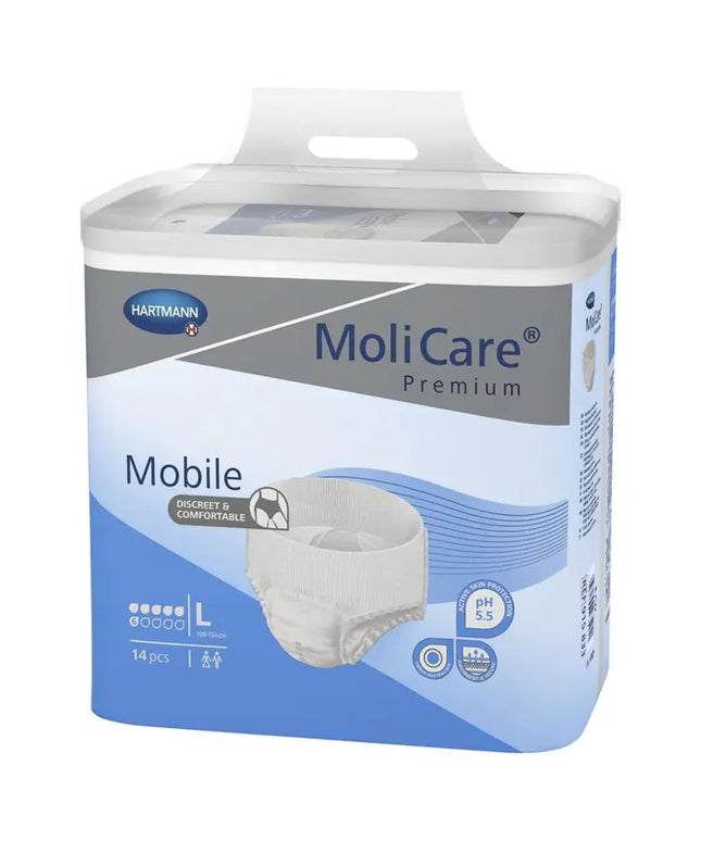 Molicare Premium Mobile 6 Drops Large 14 Pack