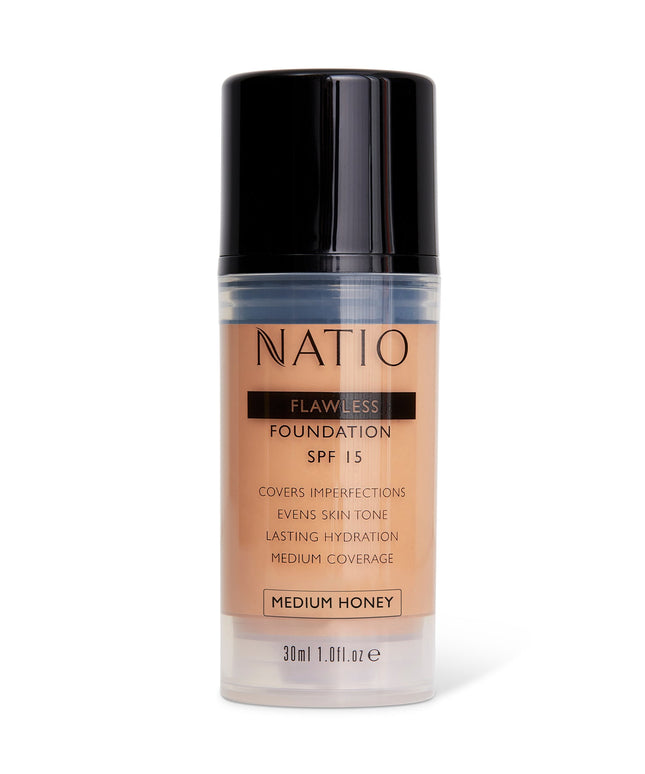 Flawless Foundation SPF 15 Medium Honey