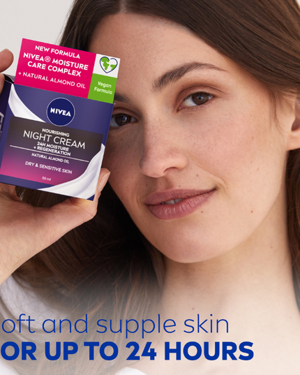 NIVEA Nourishing Night Cream 50mL