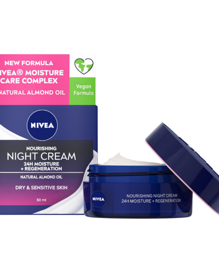 NIVEA Nourishing Night Cream 50mL