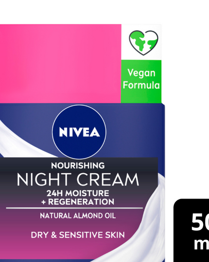 NIVEA Nourishing Night Cream 50mL
