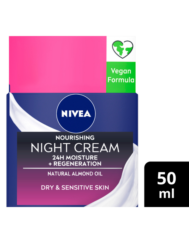 NIVEA Nourishing Night Cream 50mL