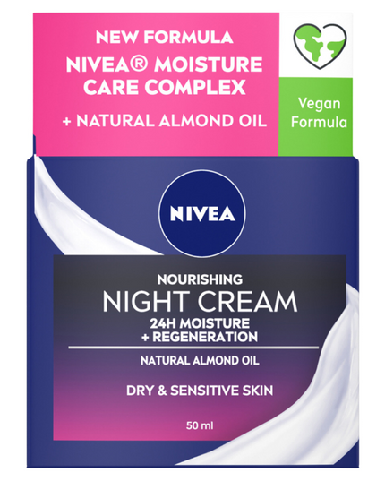 NIVEA Nourishing Night Cream 50mL
