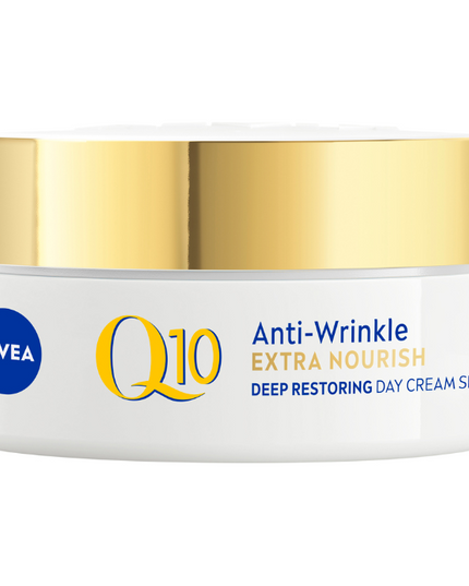 NIVEA Q10 Anti-Wrinkle + Replenishing Mature Day Cream SPF15 50mL