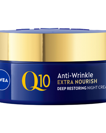 NIVEA Q10 Anti-Wrinkle + Replenishing Mature Night Cream 50mL