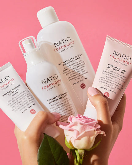 Natio Rosewater Hydration Moisture Balance Day Cream SPF 50+ 90ml