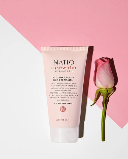 Natio Rosewater Hydration Moisture Boost Day Cream-Gel 75ml