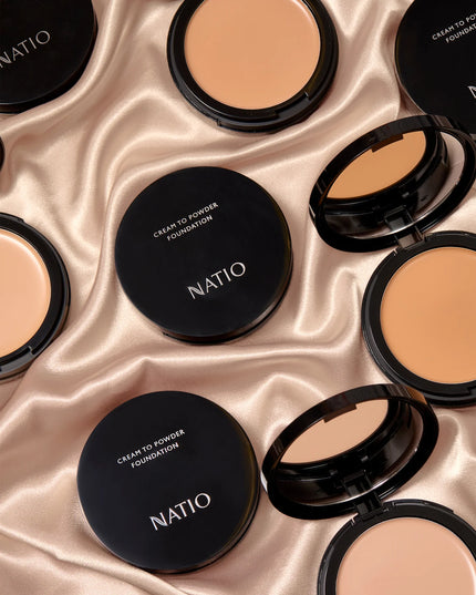 Natio Cream to Powder Foundation Fair 5g