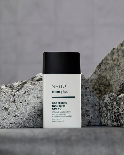 Natio Men Plus Age Defence Face Moisturiser 80mL
