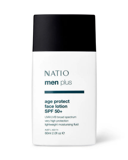 Natio Men Plus Age Protect Face Lotion SPF 50+ 60mL